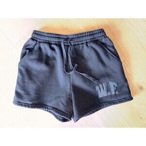 White Fox Black Sweat Shorts Women's Size Small S